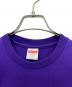 中古・古着 SUPREME (シュプリーム) 半袖カットソー パープル サイズ:S：7000円