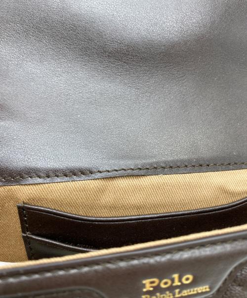 POLO RALPH LAUREN（ポロ・ラルフローレン）POLO RALPH LAUREN (ポロ・ラルフローレン) ショルダーバッグ ブラウンの古着・服飾アイテム