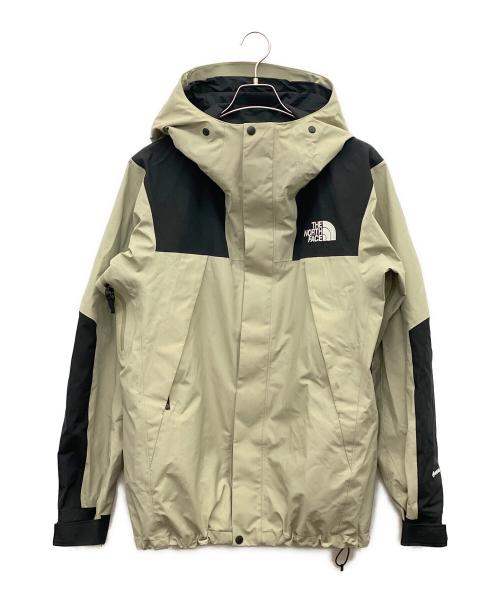 THE NORTH FACE（ザ ノース フェイス）THE NORTH FACE (ザ ノース フェイス) MOUNTAIN JACKET ベージュ×ブラック サイズ:XLの古着・服飾アイテム