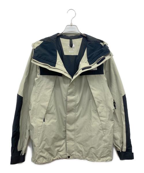 THE NORTH FACE（ザ ノース フェイス）THE NORTH FACE (ザ ノース フェイス) MOUNTAIN JACKET ベージュ×ブラック サイズ:XLの古着・服飾アイテム