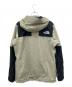 THE NORTH FACE (ザ ノース フェイス) MOUNTAIN JACKET ベージュ×ブラック サイズ:XL：27000円