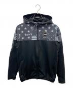 NIKE×F.C.Real Bristolナイキ×エフシーレアルブリストル）の古着「DRI-FIT KNIT FLEECE HOODY」｜グレー×ブラック