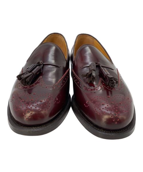 BURBERRY LONDON（バーバリーロンドン）BURBERRY LONDON (バーバリーロンドン) タッセルローファー ボルドー サイズ:25㎝ EEの古着・服飾アイテム