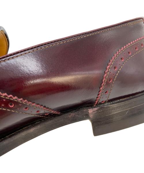 BURBERRY LONDON（バーバリーロンドン）BURBERRY LONDON (バーバリーロンドン) タッセルローファー ボルドー サイズ:25㎝ EEの古着・服飾アイテム