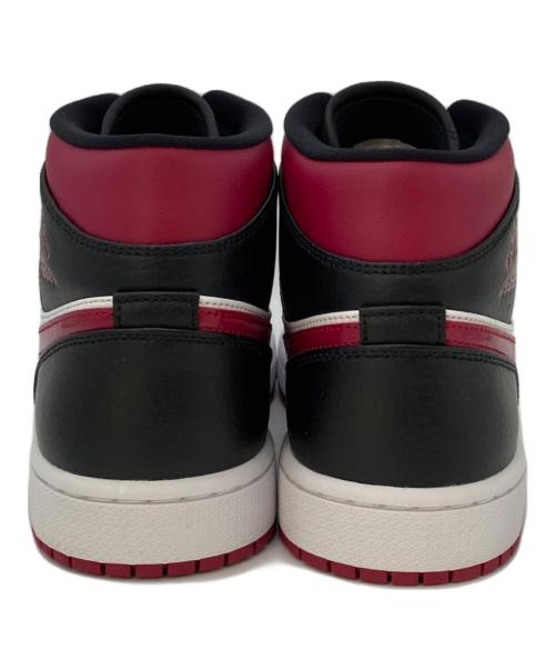 NIKE（ナイキ）NIKE (ナイキ) Air Jordan 1 Mid（エアジョーダン1 ミッド） レッド×ブラック サイズ:27.5の古着・服飾アイテム