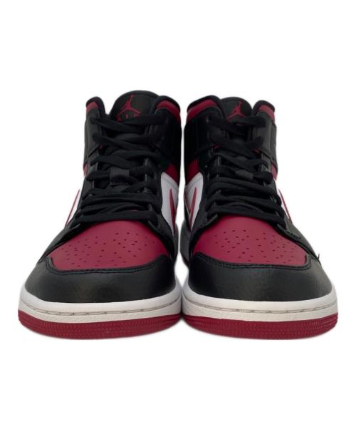 NIKE（ナイキ）NIKE (ナイキ) Air Jordan 1 Mid（エアジョーダン1 ミッド） レッド×ブラック サイズ:27.5の古着・服飾アイテム