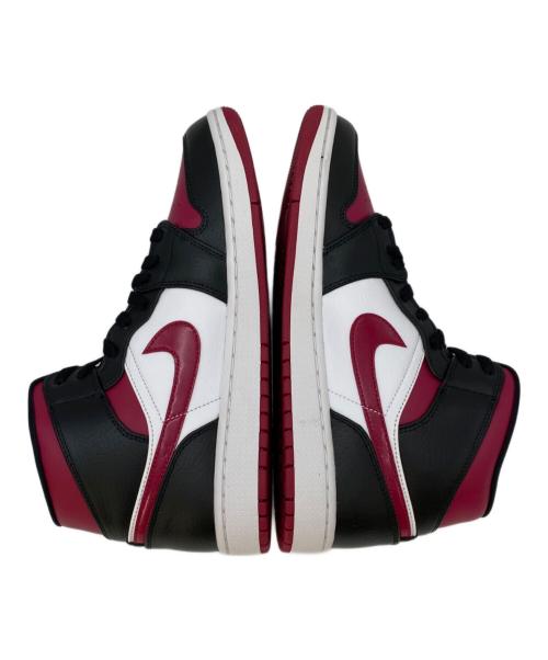 NIKE（ナイキ）NIKE (ナイキ) Air Jordan 1 Mid（エアジョーダン1 ミッド） レッド×ブラック サイズ:27.5の古着・服飾アイテム