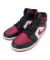 NIKE（ナイキ）の古着「Air Jordan 1 Mid（エアジョーダン1 ミッド）」｜レッド×ブラック