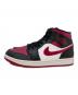 NIKE (ナイキ) Air Jordan 1 Mid（エアジョーダン1 ミッド） レッド×ブラック サイズ:27.5：12000円