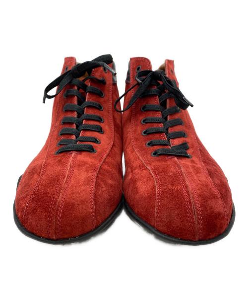 negroni（ネグローニ）negroni (ネグローニ) ドライビングシューズ レッド サイズ:27㎝の古着・服飾アイテム