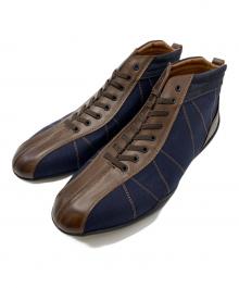 negroni（ネグローニ）の古着「ドライビングシューズ」｜ネイビー×ブラウン