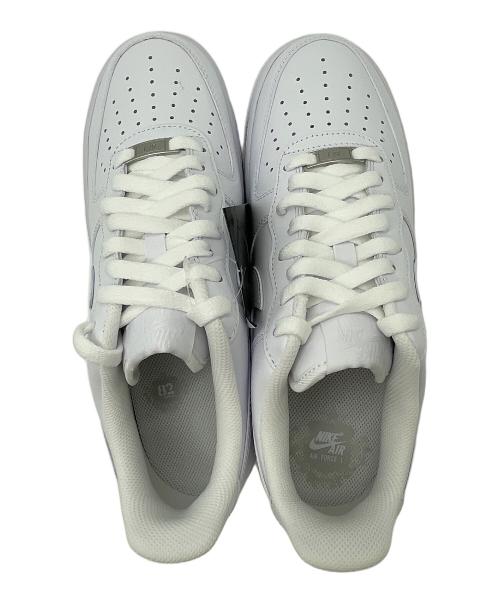 NIKE（ナイキ）NIKE (ナイキ) AIR FORCE 1 '07(エアフォース　ワン) ホワイト サイズ:26㎝ 未使用品の古着・服飾アイテム