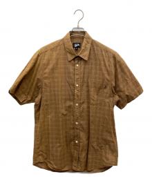 stussy（ステューシー）の古着「半袖シャツ」｜ブラウン