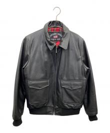 JAYDEN ROSE（ジェイデン ローズ）の古着「レザージャケット」｜ブラック