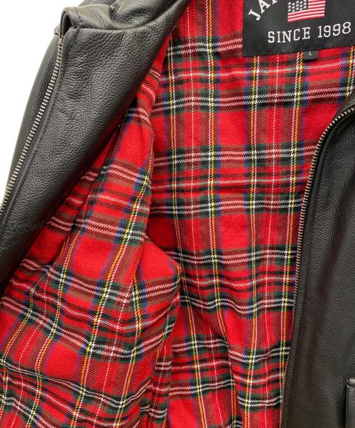 JAYDEN ROSE（ジェイデン ローズ）JAYDEN ROSE (ジェイデン ローズ) レザージャケット ブラック サイズ:Ｌの古着・服飾アイテム