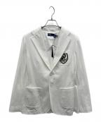 POLO RALPH LAURENポロ・ラルフローレン）の古着「テーラードジャケット」｜ホワイト