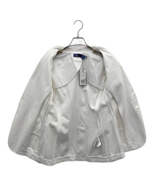 POLO RALPH LAUREN（ポロ・ラルフローレン）POLO RALPH LAUREN (ポロ・ラルフローレン) テーラードジャケット ホワイトの古着・服飾アイテム