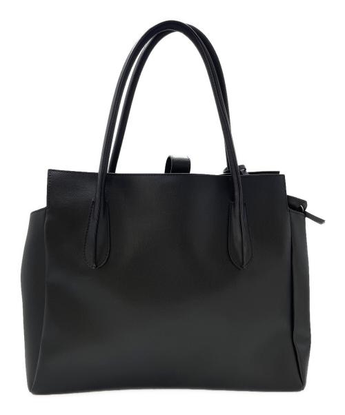 BOLDRINI SELLERIA（ボルドリーニ セレリア）BOLDRINI SELLERIA (ボルドリーニ セレリア) レザートートバッグ ブラックの古着・服飾アイテム