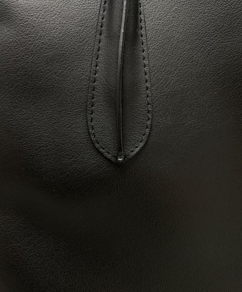 BOLDRINI SELLERIA（ボルドリーニ セレリア）BOLDRINI SELLERIA (ボルドリーニ セレリア) レザートートバッグ ブラックの古着・服飾アイテム