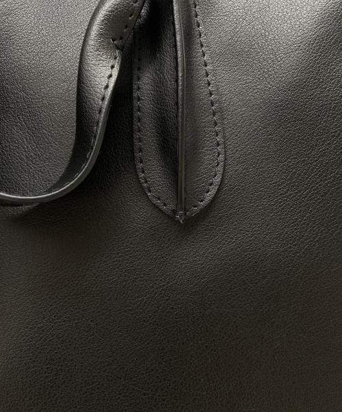 BOLDRINI SELLERIA（ボルドリーニ セレリア）BOLDRINI SELLERIA (ボルドリーニ セレリア) レザートートバッグ ブラックの古着・服飾アイテム