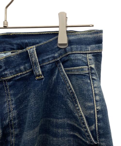 PROCLUB（プロクラブ）PROCLUB (プロクラブ) デニムカーゴパンツ インディゴ サイズ:SIZE 81cm (W32)の古着・服飾アイテム