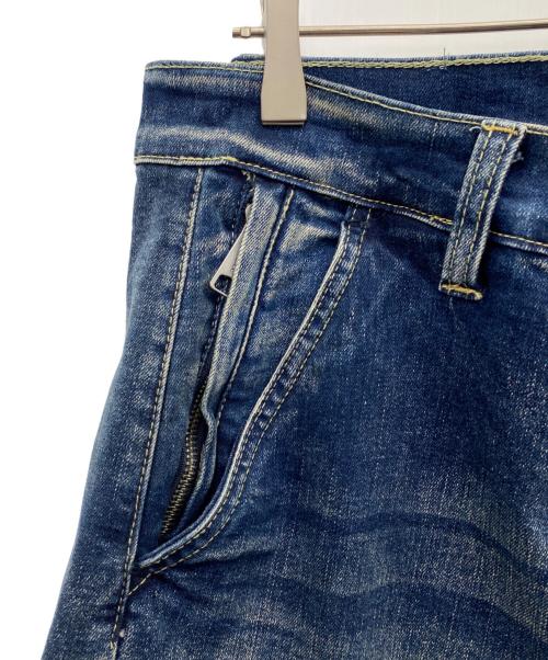 PROCLUB（プロクラブ）PROCLUB (プロクラブ) デニムカーゴパンツ インディゴ サイズ:SIZE 81cm (W32)の古着・服飾アイテム