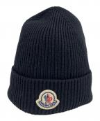 MONCLERモンクレール）の古着「ニット帽」｜ブラック