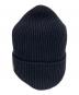 MONCLER (モンクレール) ニット帽 ブラック：15000円