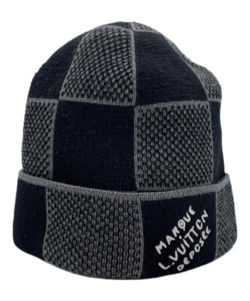 LOUIS VUITTON（ルイ ヴィトン）LOUIS VUITTON (ルイ ヴィトン) ビーニー・ダミエ ヘリテージ ブラックの古着・服飾アイテム