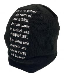 SUPREME×New Era（シュプリーム×ニューエラ）の古着「ニット帽」｜ブラック
