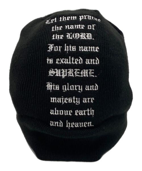 SUPREME（シュプリーム）SUPREME (シュプリーム) New Era (ニューエラ) ニット帽 ブラックの古着・服飾アイテム