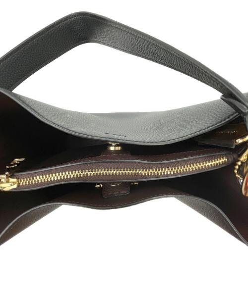 COACH（コーチ）COACH (コーチ) 2WAYバッグ ブラックの古着・服飾アイテム