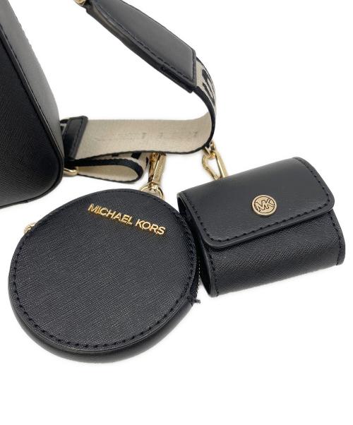MICHAEL KORS（マイケルコース）MICHAEL KORS (マイケルコース) ショルダーバッグ ブラックの古着・服飾アイテム