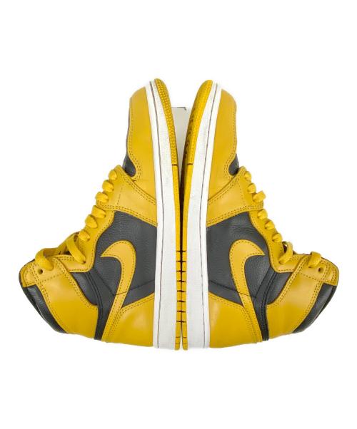NIKE（ナイキ）NIKE (ナイキ) AIR JORDAN 1 RETRO HIGH OG POLLEN イエロー×ブラック サイズ:26㎝の古着・服飾アイテム