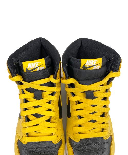 NIKE（ナイキ）NIKE (ナイキ) AIR JORDAN 1 RETRO HIGH OG POLLEN イエロー×ブラック サイズ:26㎝の古着・服飾アイテム