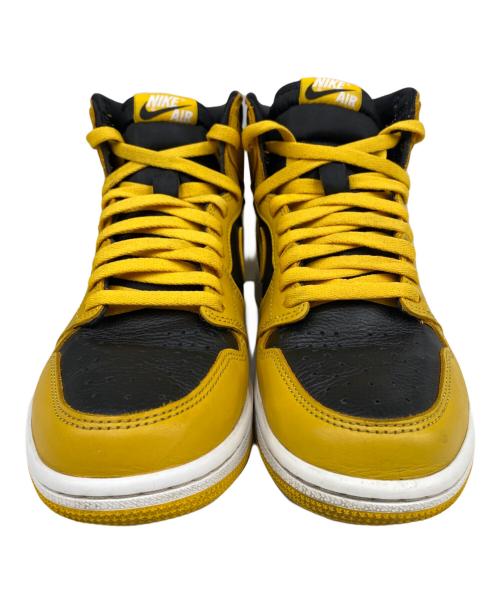 NIKE（ナイキ）NIKE (ナイキ) AIR JORDAN 1 RETRO HIGH OG POLLEN イエロー×ブラック サイズ:26㎝の古着・服飾アイテム