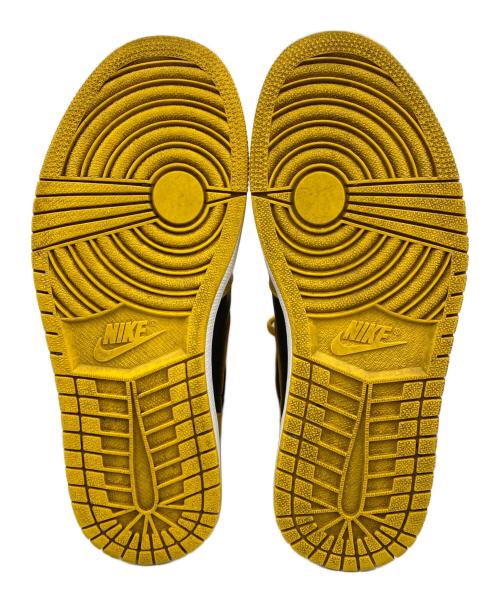 NIKE（ナイキ）NIKE (ナイキ) AIR JORDAN 1 RETRO HIGH OG POLLEN イエロー×ブラック サイズ:26㎝の古着・服飾アイテム