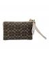 COACH (コーチ) アクセサリーポーチ ブラウン：6000円