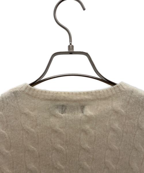 POLO RALPH LAUREN（ポロ・ラルフローレン）POLO RALPH LAUREN (ポロ・ラルフローレン) 厚手カーディガン ベージュ サイズ:Mの古着・服飾アイテム
