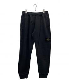 STONE ISLAND（ストーンアイランド）の古着「スウェットパンツ」｜ブラック