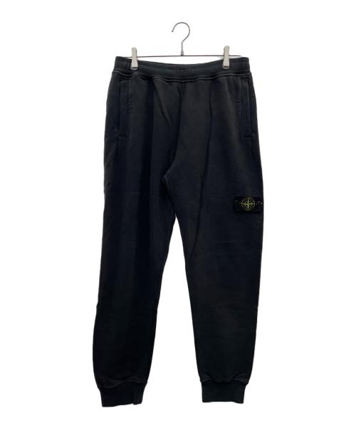 STONE ISLAND（ストーンアイランド）STONE ISLAND (ストーンアイランド) スウェットパンツ ブラック サイズ:Mの古着・服飾アイテム