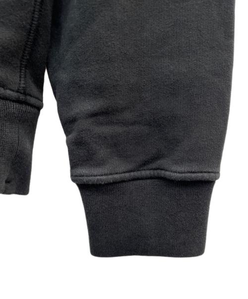 STONE ISLAND（ストーンアイランド）STONE ISLAND (ストーンアイランド) ガーメントダイコットンプルオーバーフーディー ブラック サイズ:Lの古着・服飾アイテム