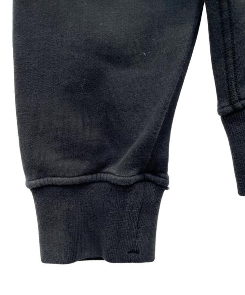 STONE ISLAND（ストーンアイランド）STONE ISLAND (ストーンアイランド) ガーメントダイコットンプルオーバーフーディー ブラック サイズ:Lの古着・服飾アイテム