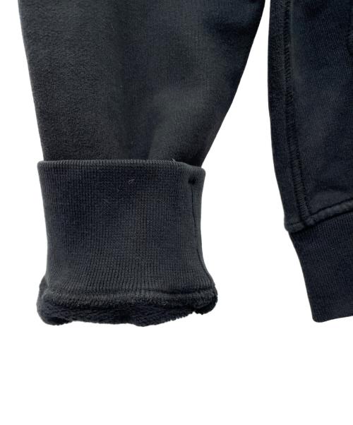 STONE ISLAND（ストーンアイランド）STONE ISLAND (ストーンアイランド) ガーメントダイコットンプルオーバーフーディー ブラック サイズ:Lの古着・服飾アイテム