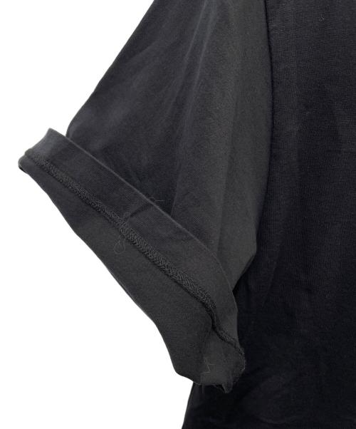 CELINE（セリーヌ）CELINE (セリーヌ) トリオンフ半袖Ｔシャツ ブラック サイズ:XLの古着・服飾アイテム