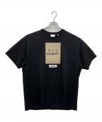 BURBERRYバーバリー）の古着「半袖カットソー」｜ブラック