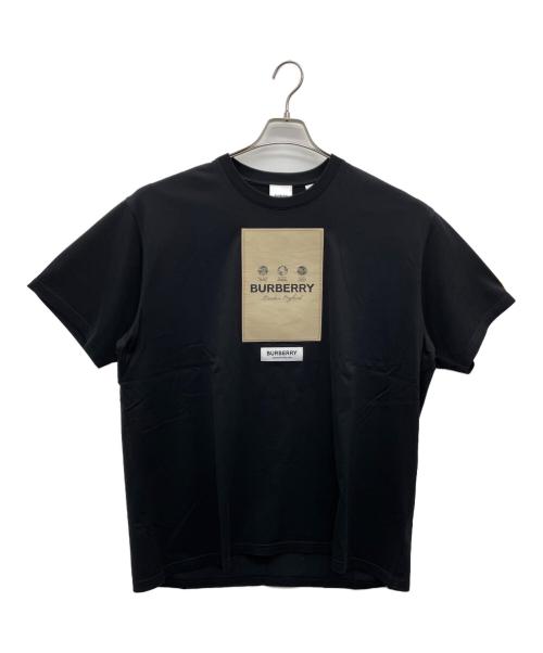 BURBERRY（バーバリー）BURBERRY (バーバリー) 半袖カットソー ブラック サイズ:Lの古着・服飾アイテム