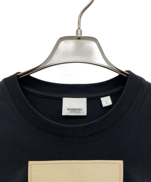 BURBERRY（バーバリー）BURBERRY (バーバリー) 半袖カットソー ブラック サイズ:Lの古着・服飾アイテム