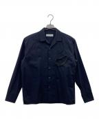 TOGA VIRILISトーガ ビリリース）の古着「長袖シャツ」｜ネイビー