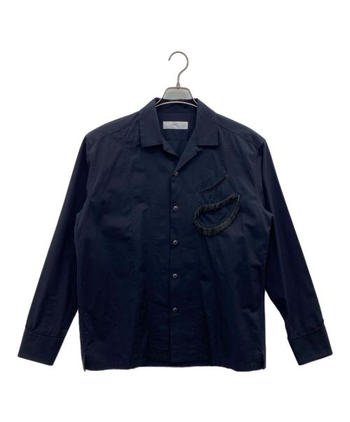 TOGA VIRILIS（トーガ ビリリース）TOGA VIRILIS (トーガ ビリリース) 長袖シャツ ネイビー サイズ:46の古着・服飾アイテム